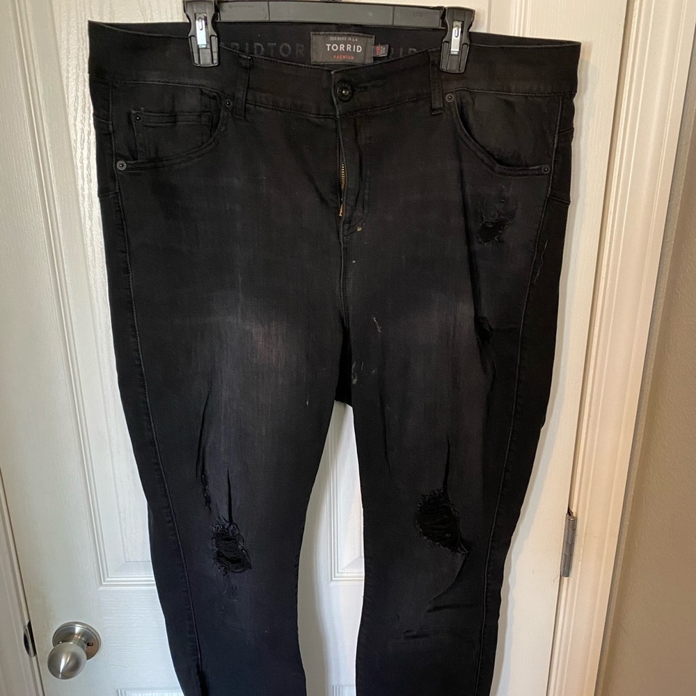 Torrid Bombshell Skinny Jeans - Black Wash